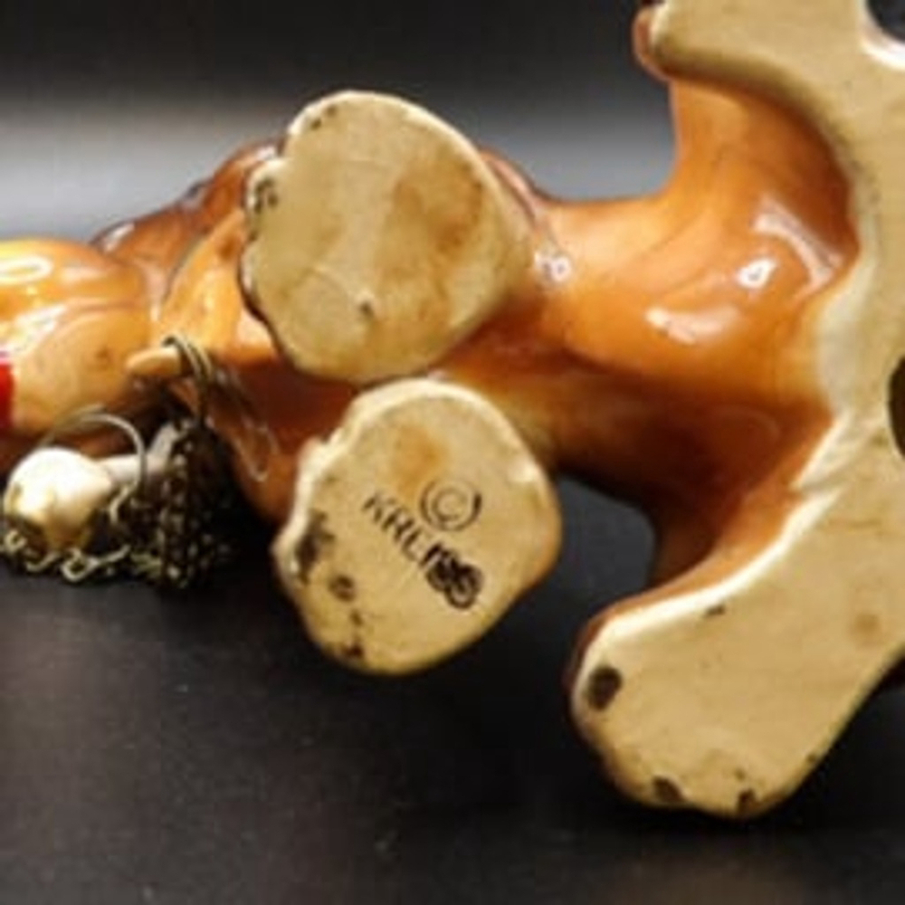 Vintage Kreiss Mom, Dad and Baby Hound Dogs with Bone - Picture 5 of 5